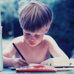 drawing as a youngster